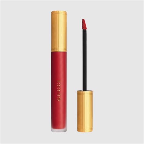 gucci matte lipstick goldie red|Gucci penny beige lipstick.